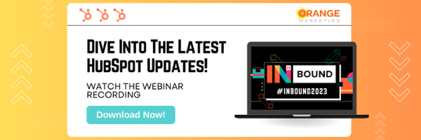 hubspot recap inbound 2023